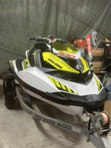 Sea-Doo vandscooter efter bådpleje i Horsens med velplejet overflade og flot helhedsindtryk