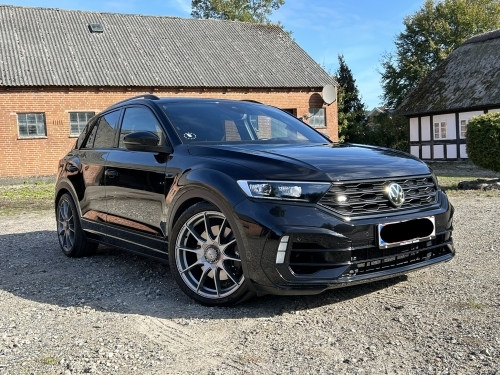 VW T-Roc R efter keramisk coating i Horsens med blank lak og velplejet finish